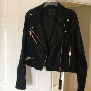 Nordstrom Rack Blank NYC Black Faux Leather Jacket